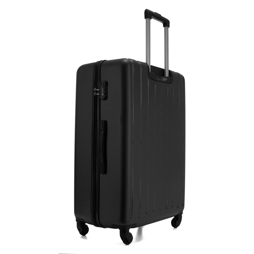 LARGE SUITCASE XL 26' STL902 ABS BLACK online wholesale platform Merlitz