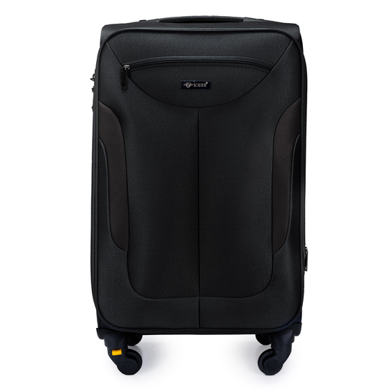 Medium soft luggage M Solier STL1801 black