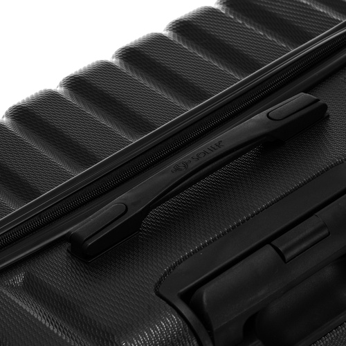 MEDIUM SUITCASE 22' STL902 ABS BLACK