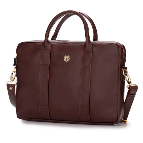 Elegant shoulder laptop bag Felice Gold Dulce