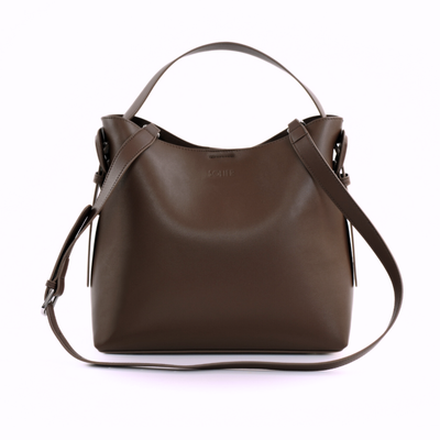 Torba weekendowa podróżna skórzana Solier SL39 Astrin czarna 