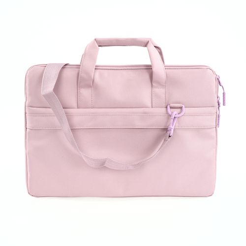 Torba na laptopa 15,6" materiałowa Solier SM01 Venga różowa