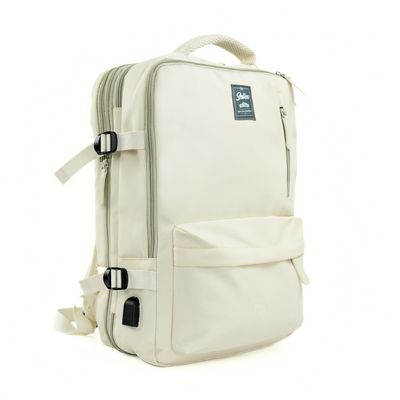 Plecak podróżny do samolotu Ryanair Wizzair lekki FV06 Noa beżowy