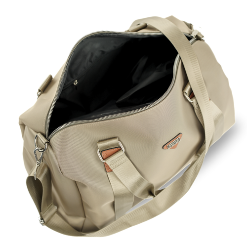 Nylonowa torba podróżna damska weekendowa Solier FB51 Rimma khaki