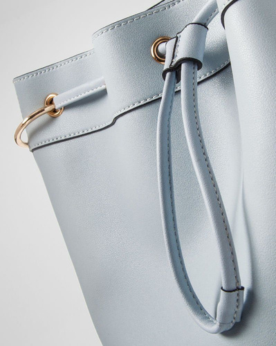 Women's shopper bag Felice FB40 light blue