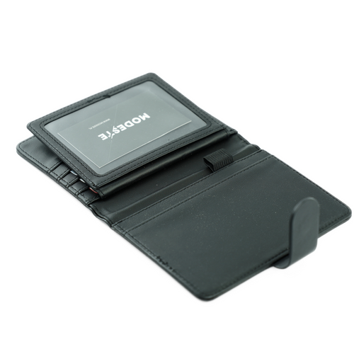 Organizer podróżny na dokumenty etui na paszport portfel Solier SW40 BLACK