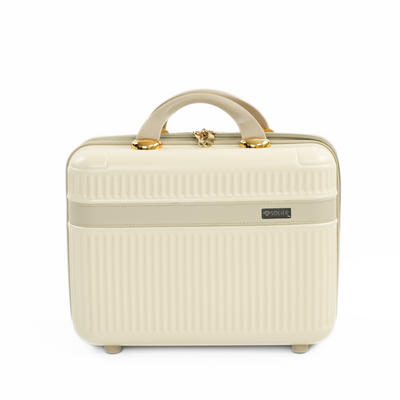 Kuferek podróżny mały ABS Nokiro 14'- ciemny beż