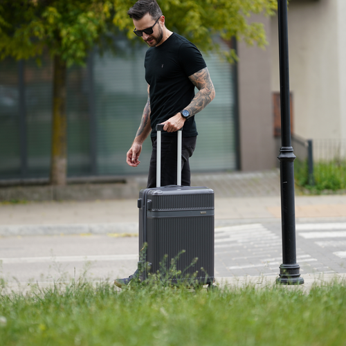 SUITCASE M 24'' STL945 ABS DARK GREY