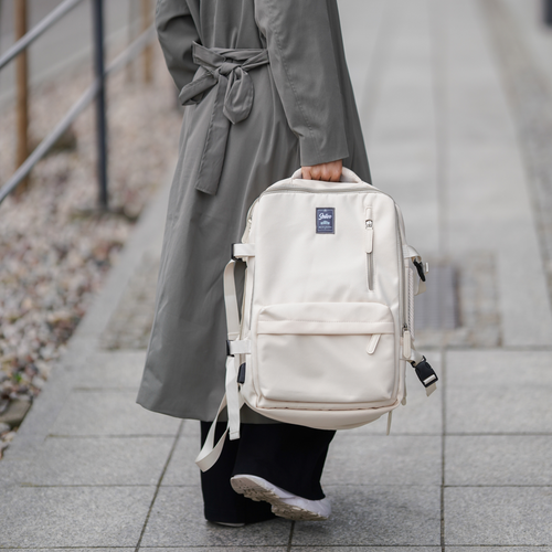 Plecak podróżny do samolotu Ryanair Wizzair lekki FV06 Noa beżowy