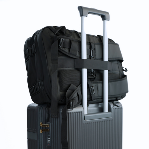 Lekki plecak miejski z kieszenią na laptopa plecak podróżny Solier SV24 TARREL Black