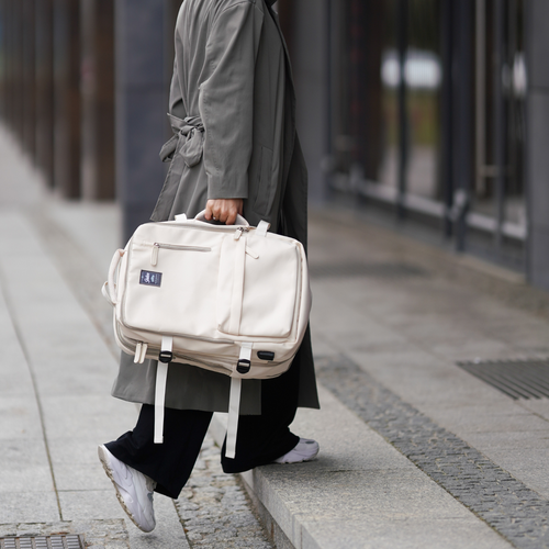 Plecak podróżny do samolotu Ryanair Wizzair lekki FV06 Noa beżowy