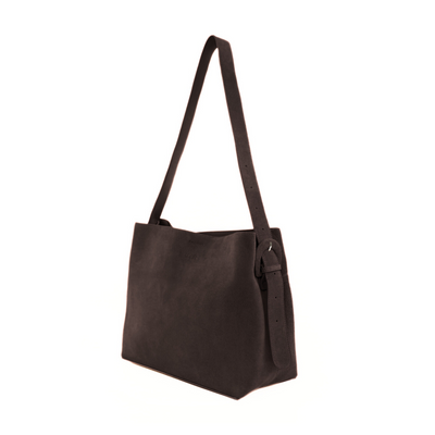 Torba weekendowa podróżna skórzana Solier SL39 Astrin czarna 