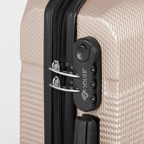 SUITCASE M 24'' STL945 ABS CHAMPAGNE