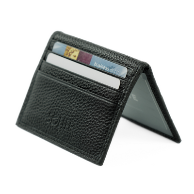 Torba weekendowa podróżna skórzana Solier SL39 Astrin czarna 