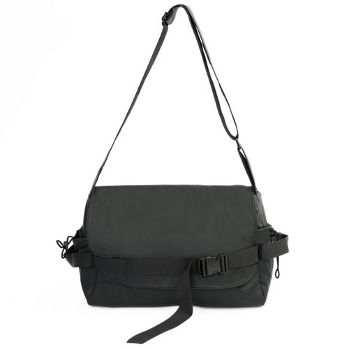 Męska torba listonoszka na ramię Solier S42 VESARI Black