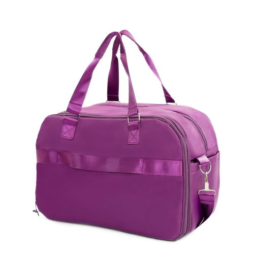 Materiałowa torba podróżna Solier SM04 VEA Fioletowy