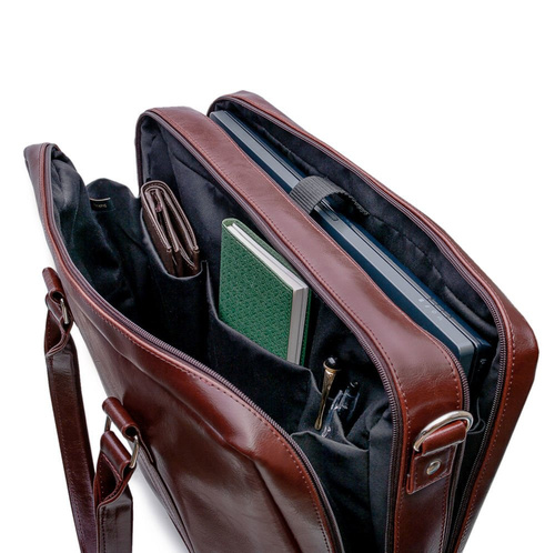 Elegancka skórzana męska torba ramię Solier SL02 ABERDEEN