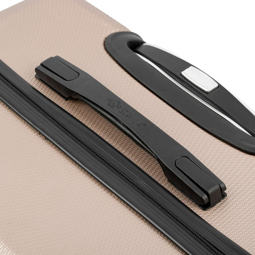 Walizka podróżna twarda średnia 24'' STL945 szampan