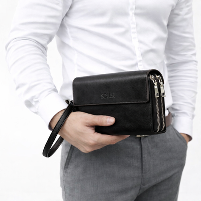 Portfel męski do ręki SW36 BLACK