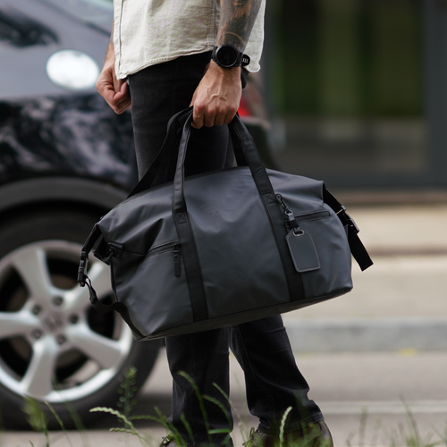 Weekendowa torba podróżna Solier S41 TRAVON Grey