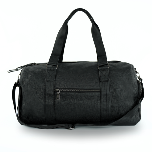 Skórzana torba weekendowa Solier SL40 Kellan czarna