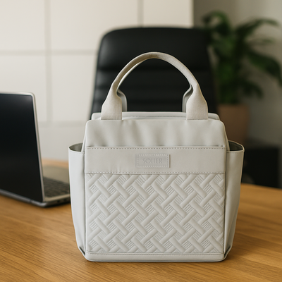 Torba termiczna lunch box damska Solier LBS02 Szara