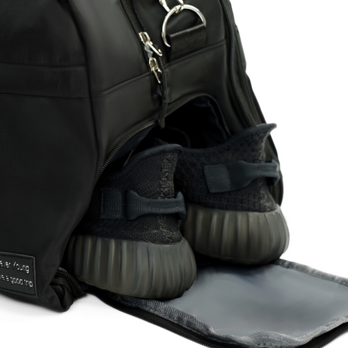 Materiałowa torba podróżna Solier SM04 VEA Black