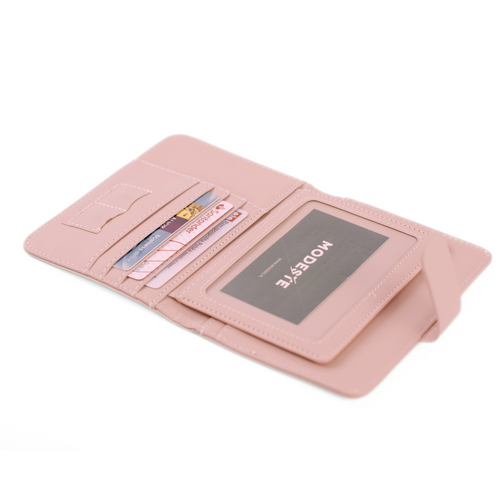 Organizer podróżny na dokumenty etui na paszport portfel Solier SW40 PINK