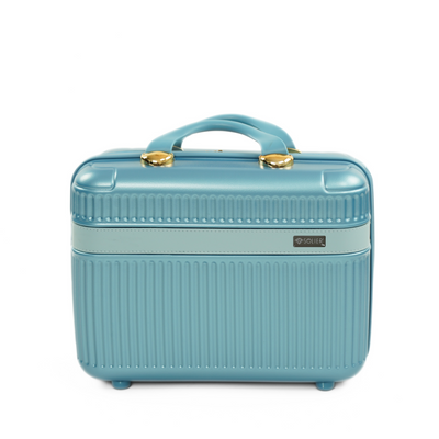 Kuferek podróżny mały ABS Nokiro 14'- niebieski