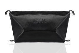 Elegant leather men's beauty bag SOLIER PERTH