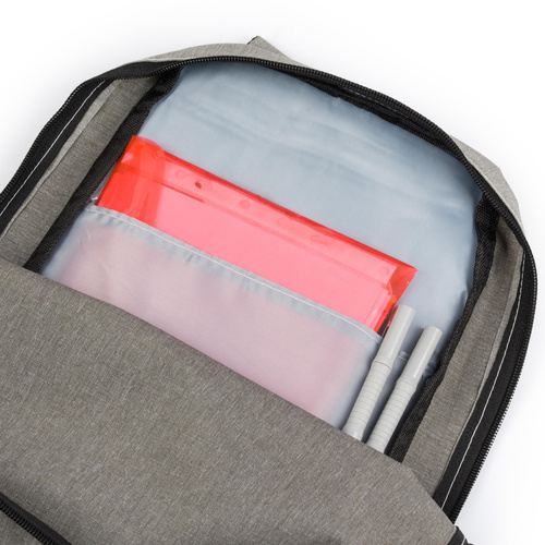 Plecak podróżny do samolotu 9L Solier SV15 różowy + szary