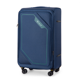 Medium soft luggage M 23'' Solier STL2240 navy-green