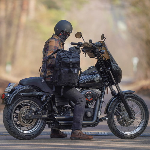 Plecak militarny taktyczny turystyczny 50 l Solier SV23 Grimnar czarny