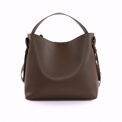 Torba weekendowa podróżna skórzana Solier SL39 Astrin czarna 