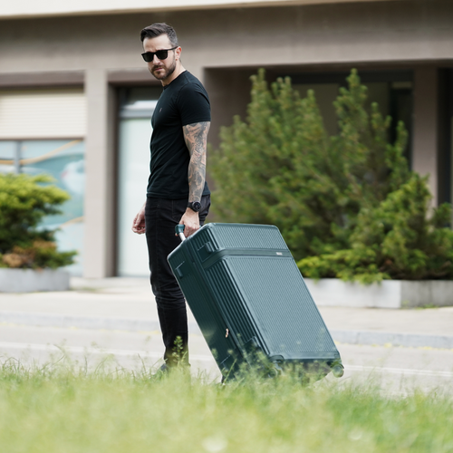 SUITCASE M 24'' STL945 ABS DARK GREY