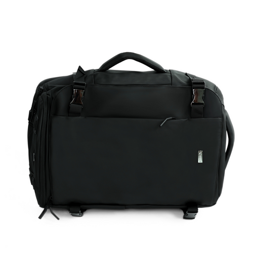 Lekki plecak miejski z kieszenią na laptopa plecak podróżny Solier SV24 TARREL Black