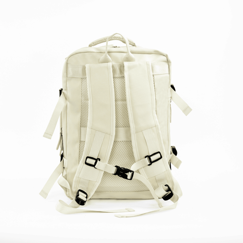 Plecak podróżny do samolotu Ryanair Wizzair lekki FV06 Noa beżowy