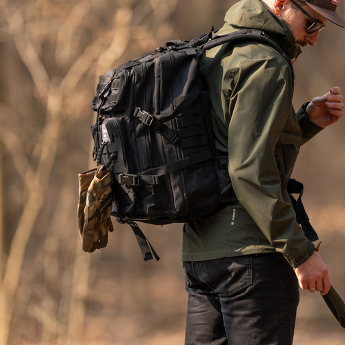 Plecak taktyczny turystyczny militarny 50 l Solier SV22 Ranger czarny