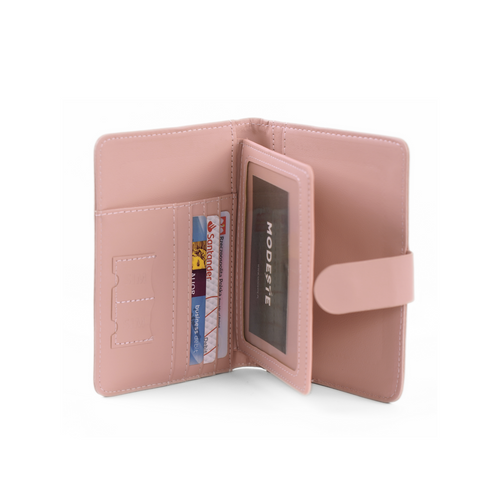Organizer podróżny na dokumenty etui na paszport portfel Solier SW40 PINK