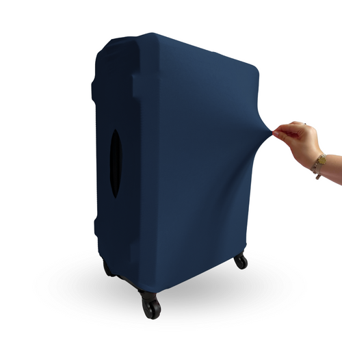 Luggage cover L Solier SA54 blue