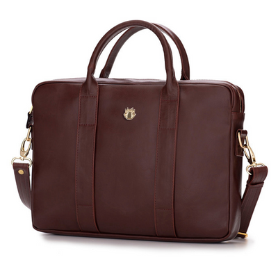 Elegant shoulder laptop bag Felice Gold Dulce