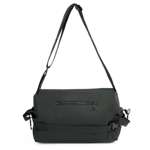 Męska torba listonoszka na ramię Solier S42 VESARI Black