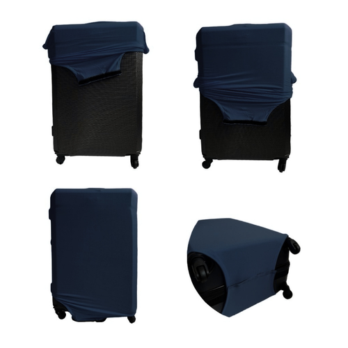 Luggage cover L Solier SA54 blue