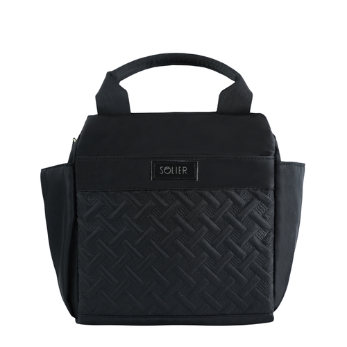 Torba termiczna lunch box damska Solier LBS02 Czarna