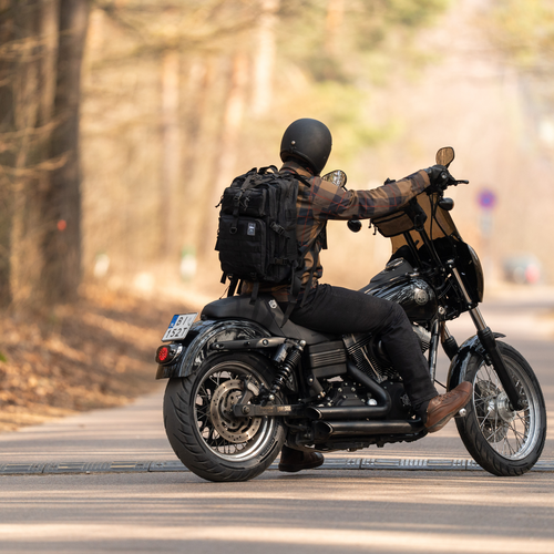 Plecak militarny taktyczny turystyczny 50 l Solier SV23 Grimnar czarny