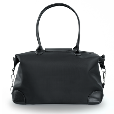 Nylonowa Torba damska shopper Solier FB48 Lestia czarna