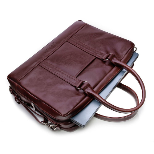 Elegancka skórzana męska torba ramię Solier SL02 ABERDEEN