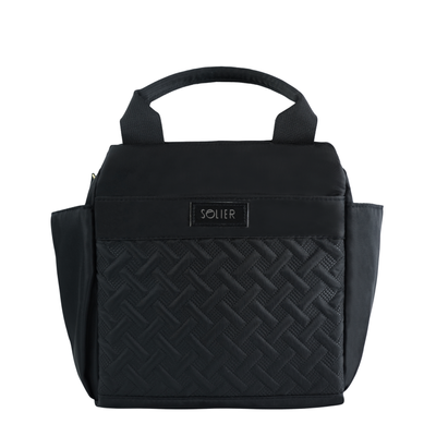 Torba termiczna lunch box damska Solier LBS02 Czarna