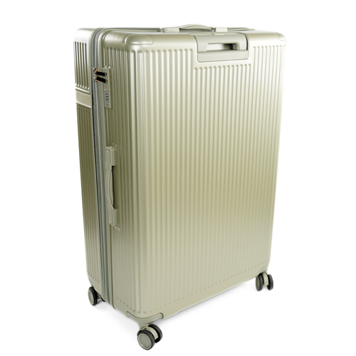 Walizka podróżna twarda duża Solier Nokiro 28' XL - szałwiowy
