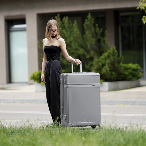 SUITCASE M 24'' STL945 ABS DARK GREY